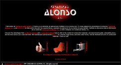 Desktop Screenshot of ceramicas-alonso.com